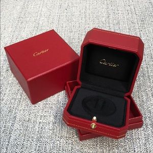 Authentic Cartier Ring Box